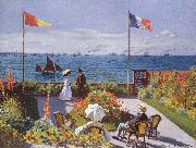 Jardin a Sainte Adresse, Claude Monet